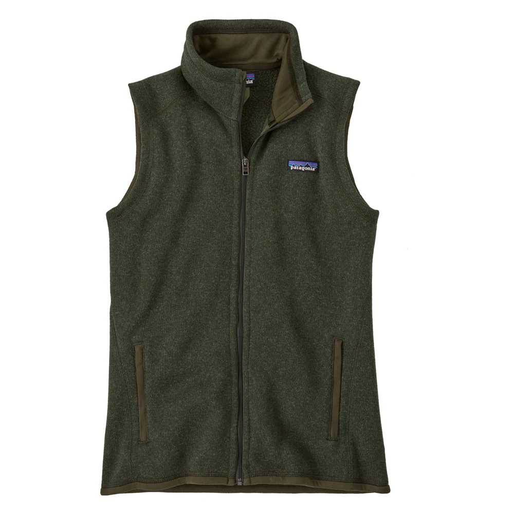 Patagonia Stijlvolle Sweater Vest voor Vrouwen Green Dames