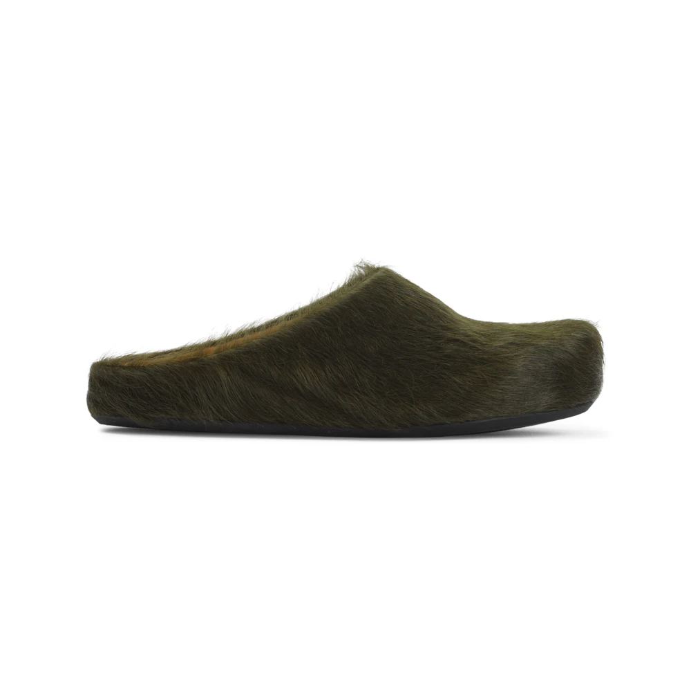 Marni Fussbett Sabot Mules - Male - Mules - Green - 7 Uk - Shoes