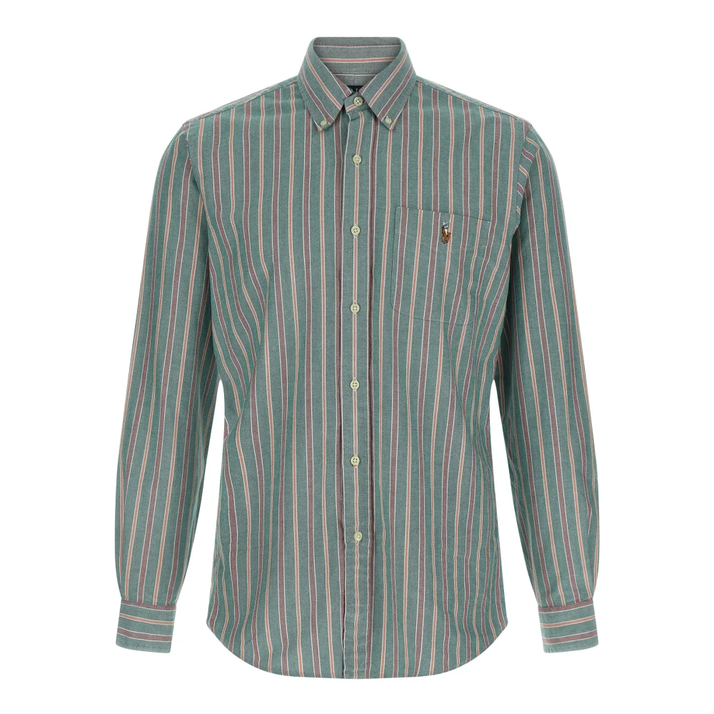 Polo Ralph Lauren Multicolor Randig Oxford-Skjorta