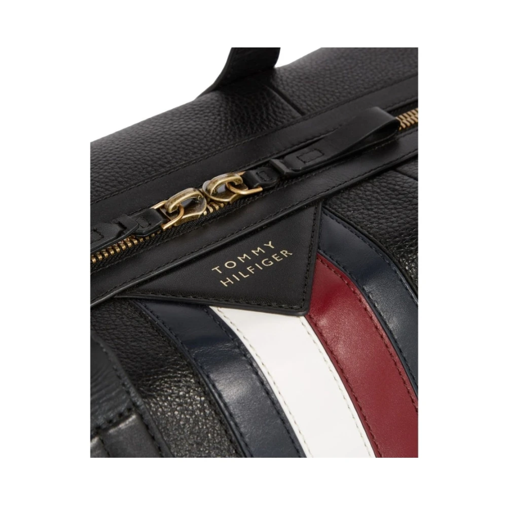 Tommy Hilfiger Zwarte Weekend Duffle Tas Black Heren