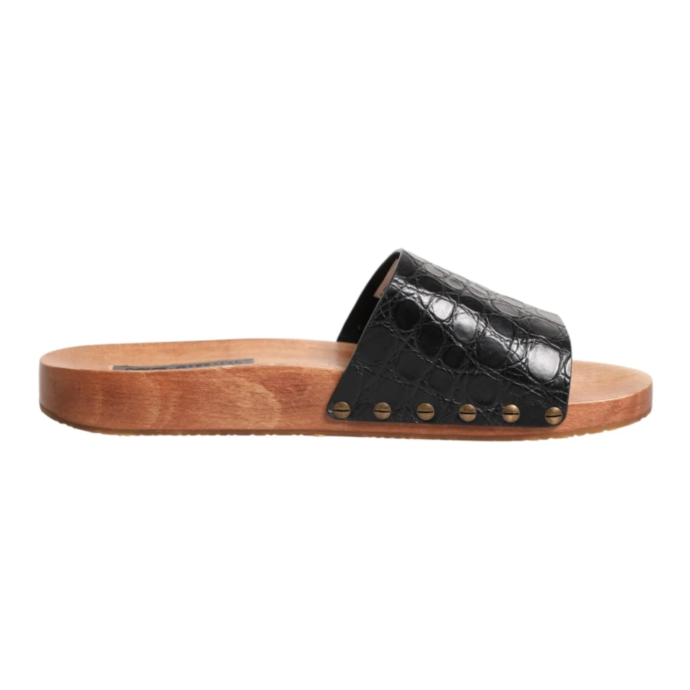Dolce & Gabbana Men's Black Sliders, 10 Uk, Slides
