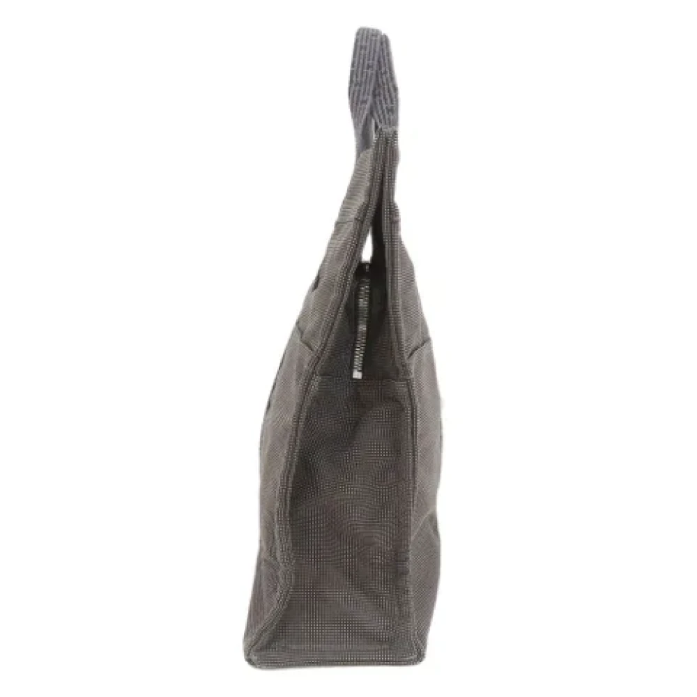 Hermès Vintage Pre-owned Fabric totes Black Dames
