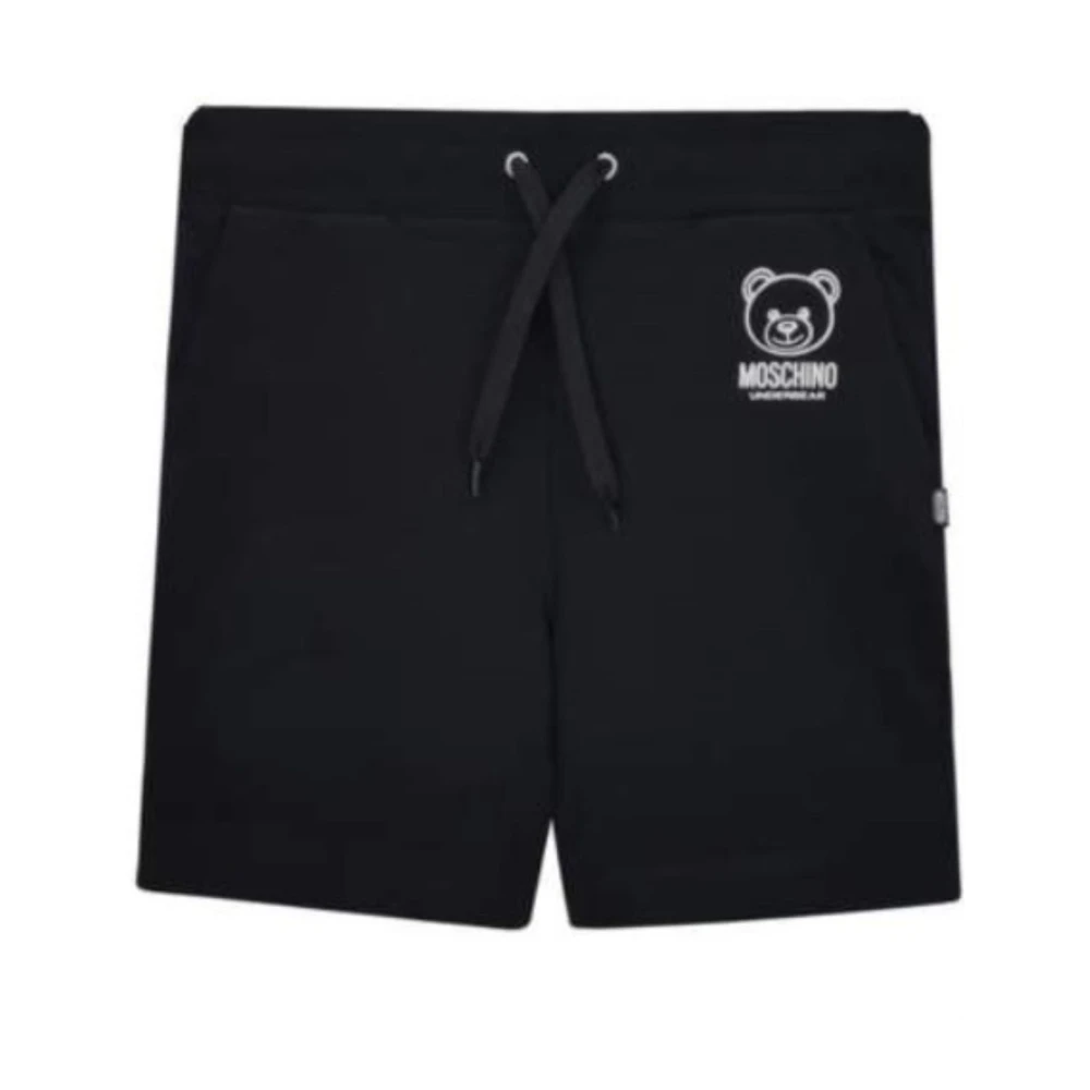 Moschino Homme Noir Shorts, Taille: 2XL Shorts Sous-Vêtements