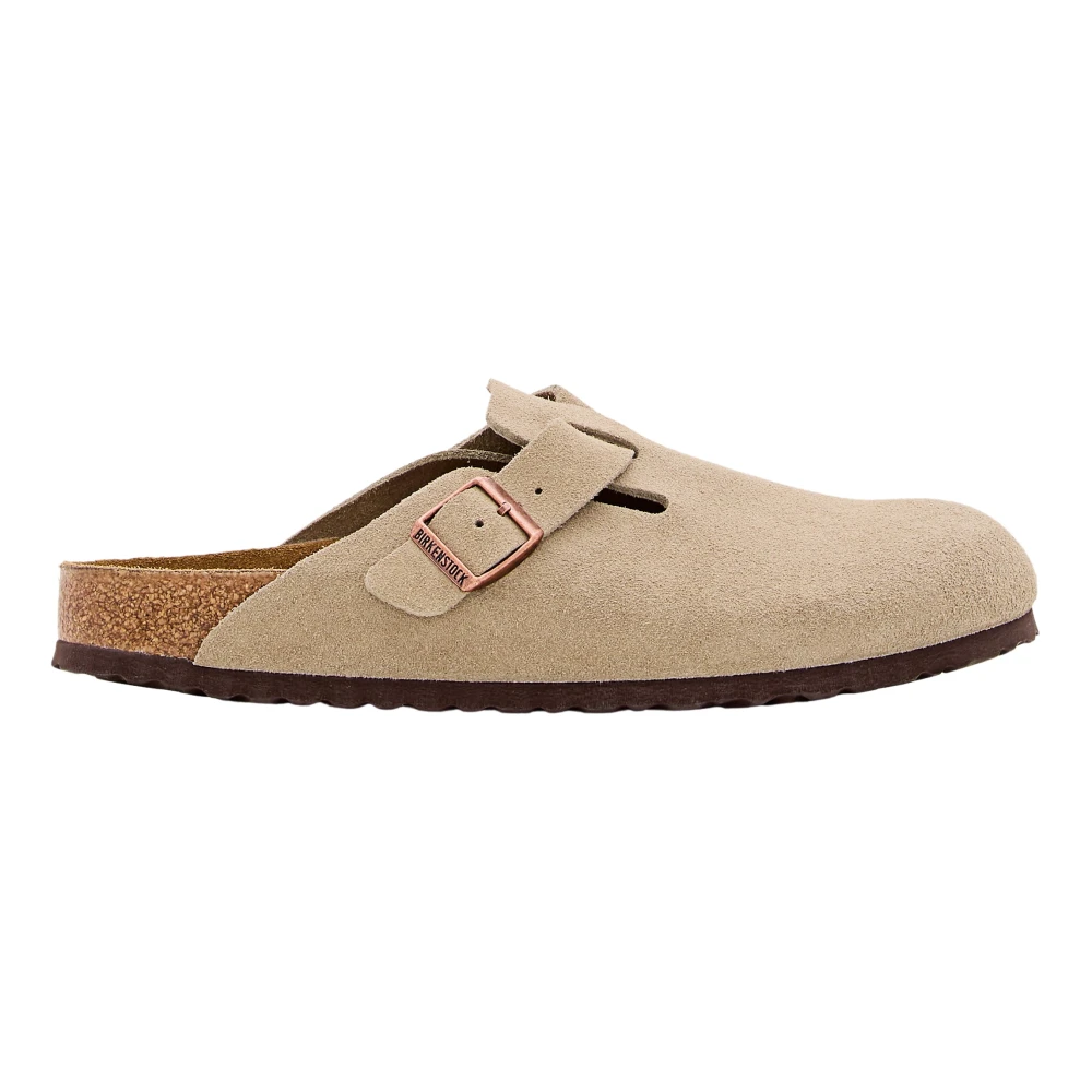 Birkenstock Men's Beige Boston Narrow Fit - Mules - 11 Uk - Shoes