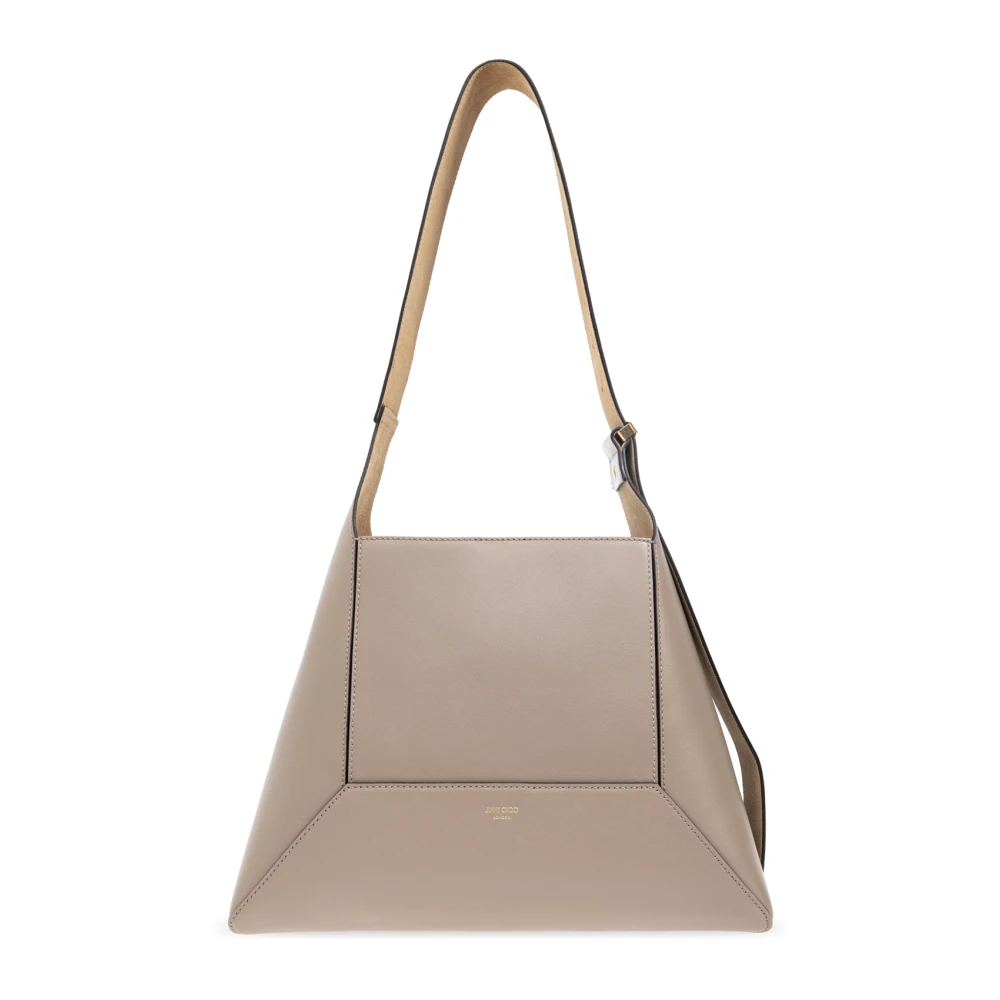 Jimmy Choo Diamant Middelgrote Tas Beige Dames