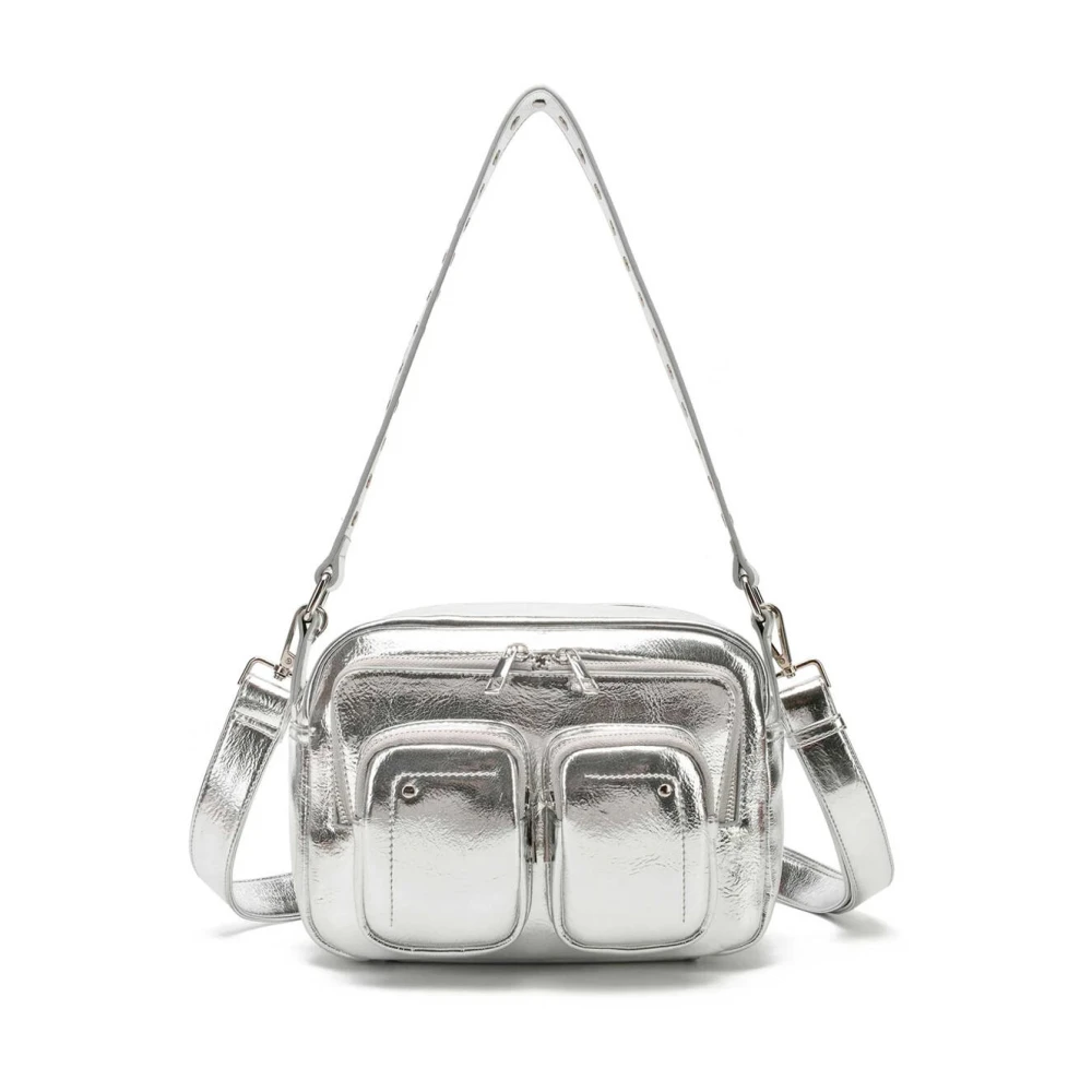 Ellie Cool Silver Crossbody Taske