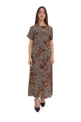 Short Sleeve Maxi Dress