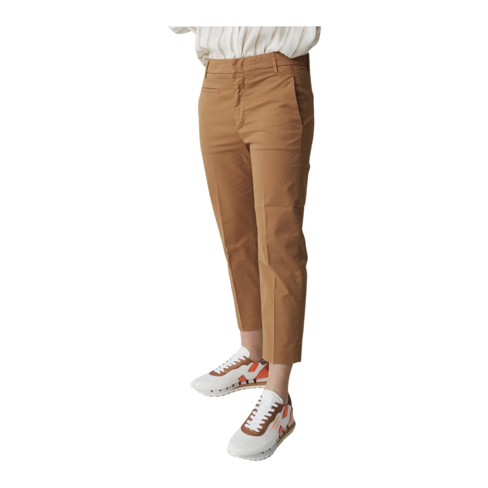 Dondup Ariel Broek Beige Dames