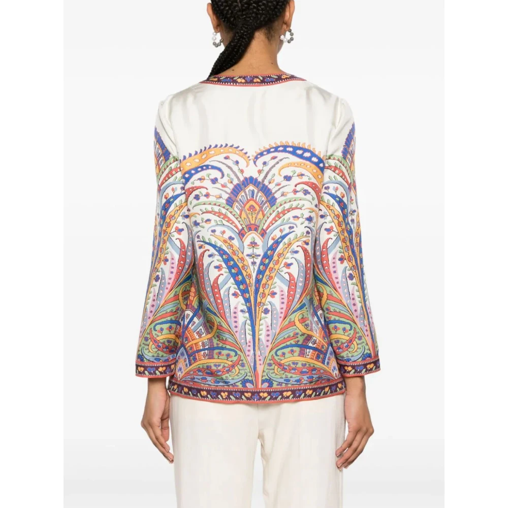 ETRO Stijlvolle jas voor mannen Multicolor Dames