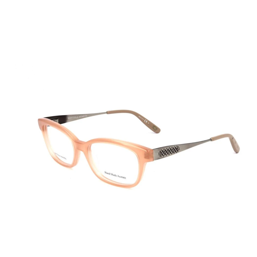 Bottega Veneta Matte Bicolor Acetaat Damesmonturen Orange Dames