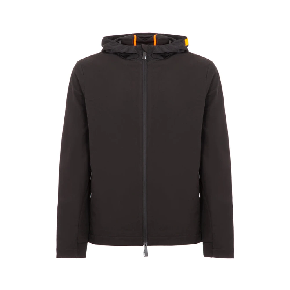 Suns Katoenen parka en pufferjassen Black Heren