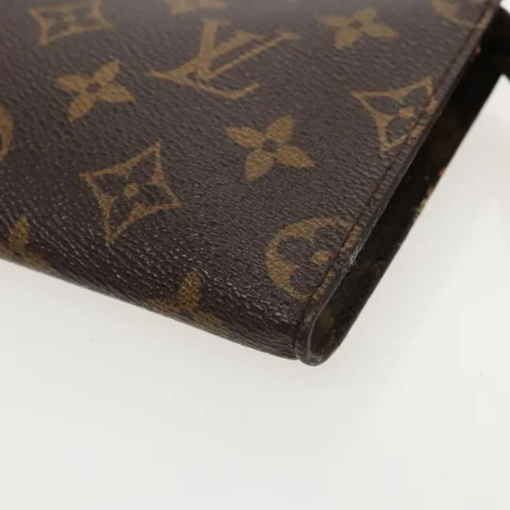 Louis Vuitton Vintage Pre-owned Canvas pouches Brown Dames