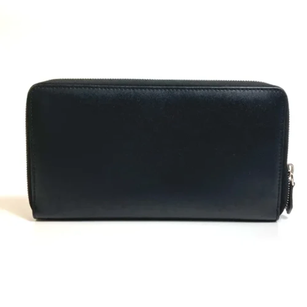 Givenchy Pre-owned Leather wallets Black Heren
