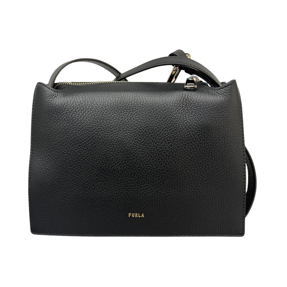 Furla Wolk Schoudertas Black Dames
