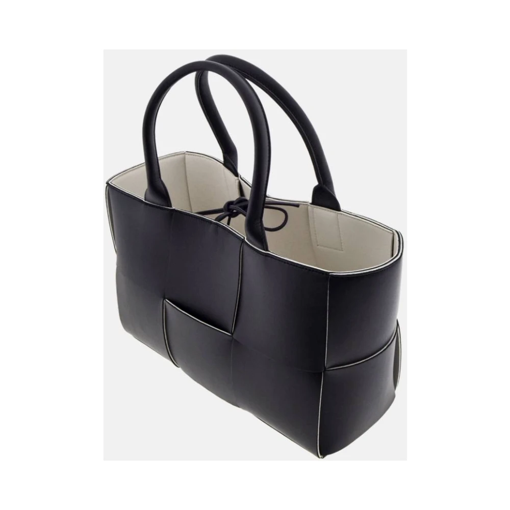 Bottega Veneta Handgemaakte Kleine Arco Tote Tas Black Dames