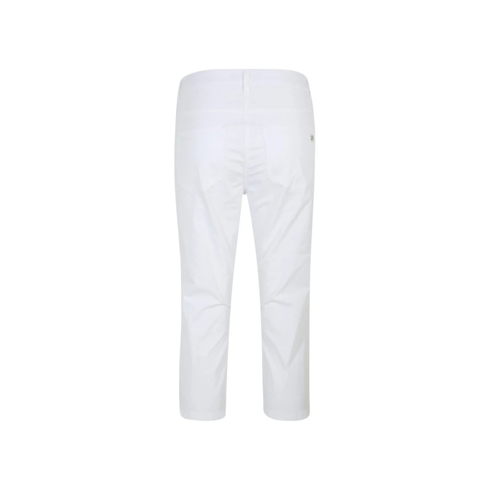 Betty Barclay Witte Stoffen Broek White Dames