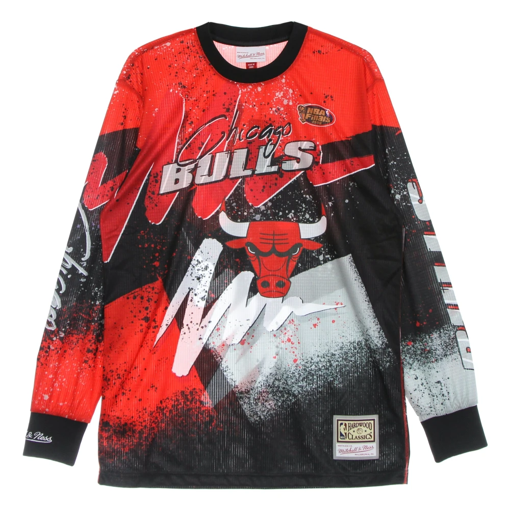 Mitchell & Ness Chicago Bulls Longsleeve T-shirt Multicolor Heren