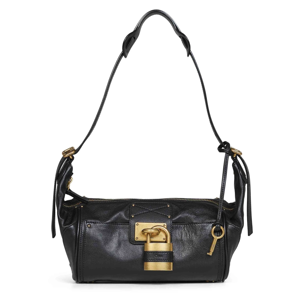Chloé Black Paddington Small Shoulder Bag - Female - Shoulder Bags - One Size - Bags