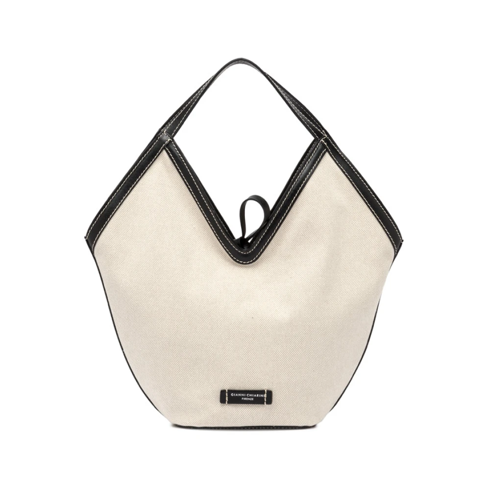 Gianni Chiarini Stijlvolle Handtas Beige Dames