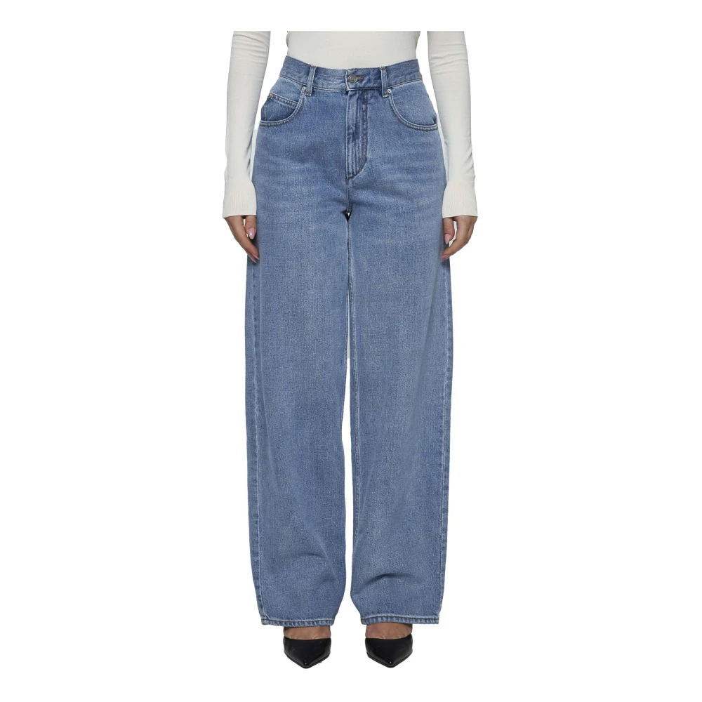 Isabel marant Ice Blue Denim Jeans Blue Dames