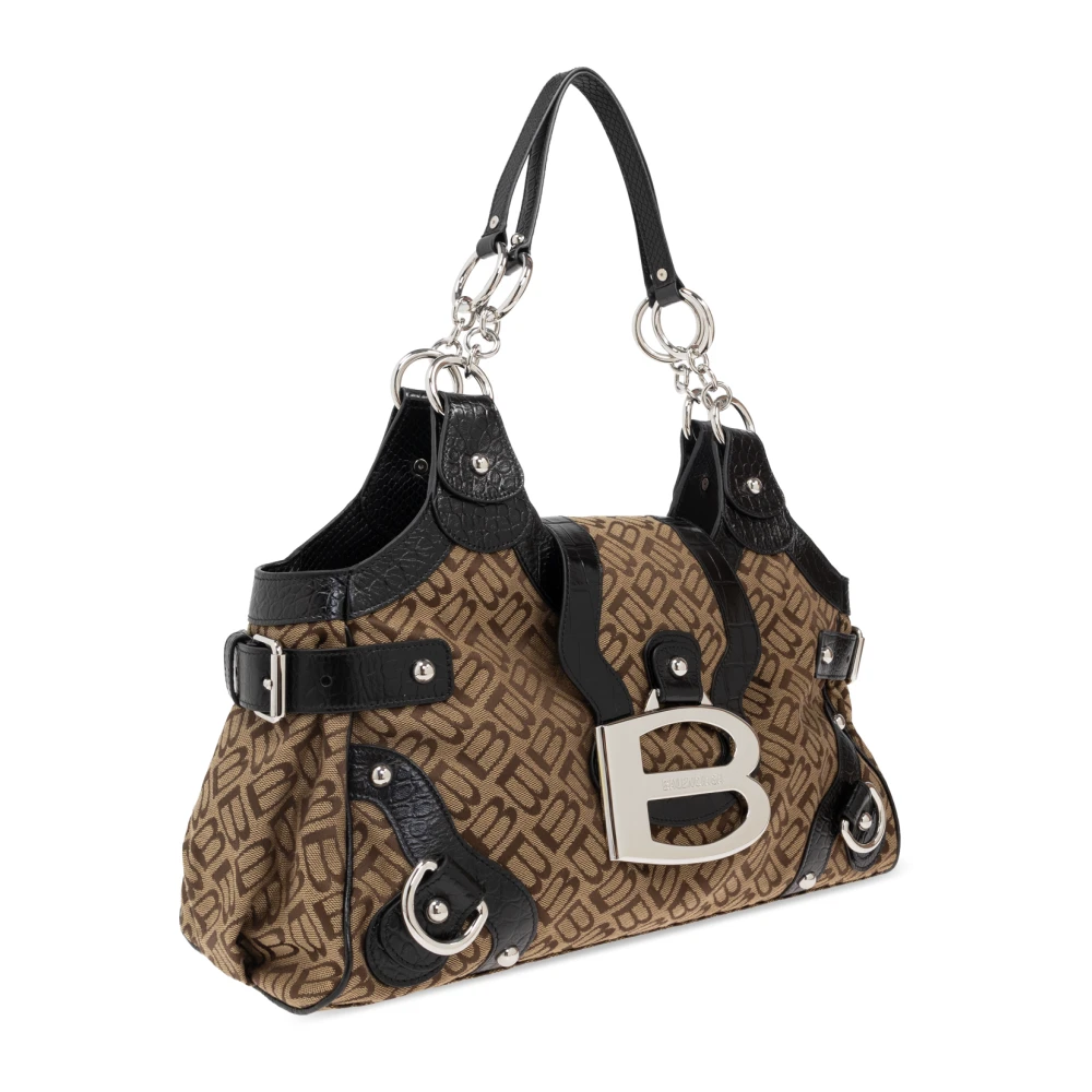 Balenciaga Schoudertas Essex Medium Brown Dames