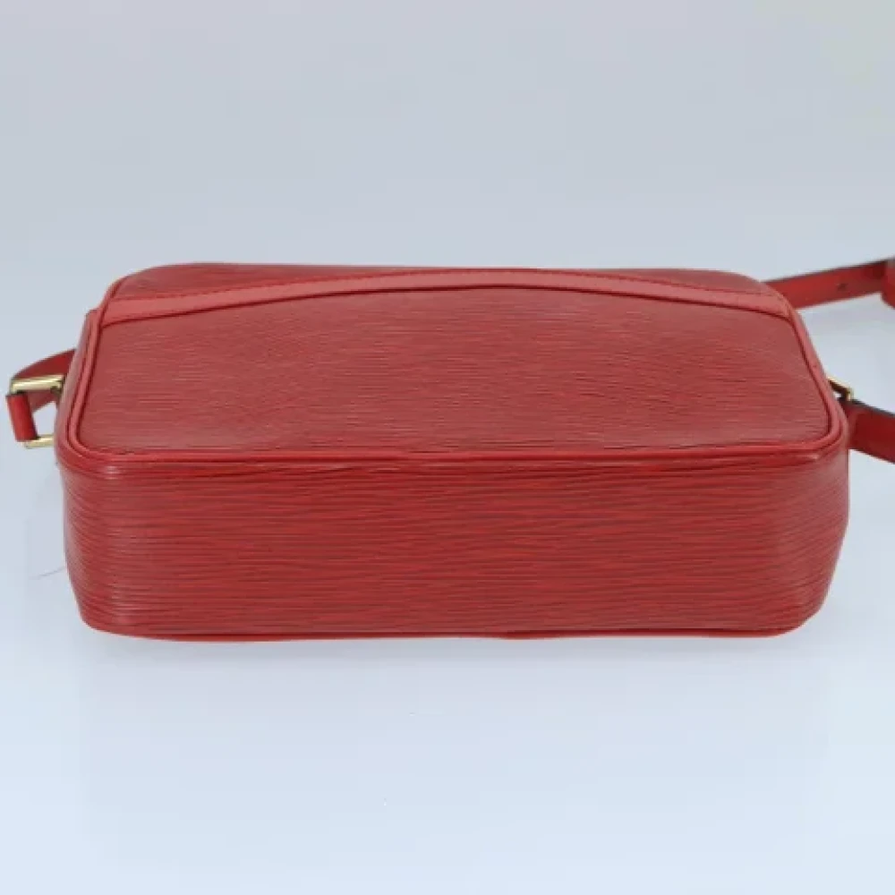 Louis Vuitton Vintage Pre-owned Leather shoulder-bags Red Dames