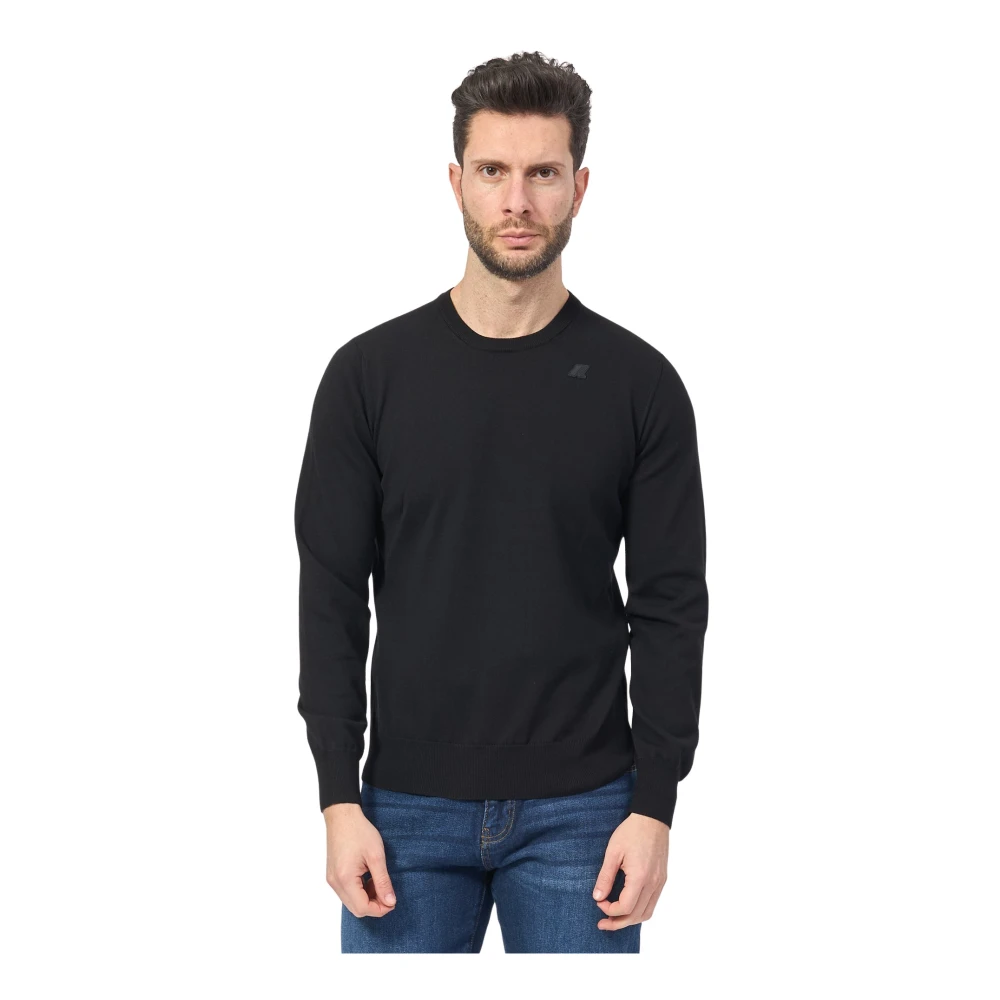 K-Way - Jersey Negro Para Hombre - Knitwear - Hombre - Negro - M