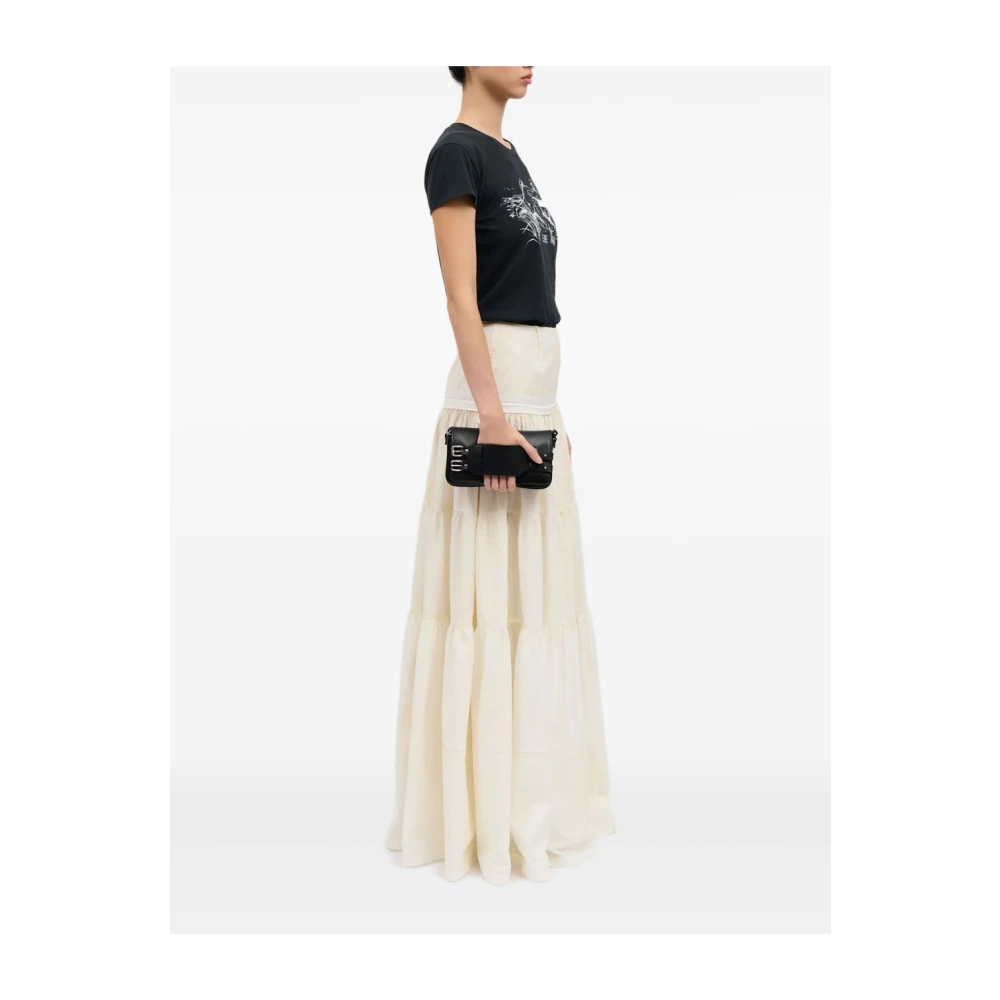 MM6 Maison Margiela Zwarte Schoudertas met Gesp Black Dames