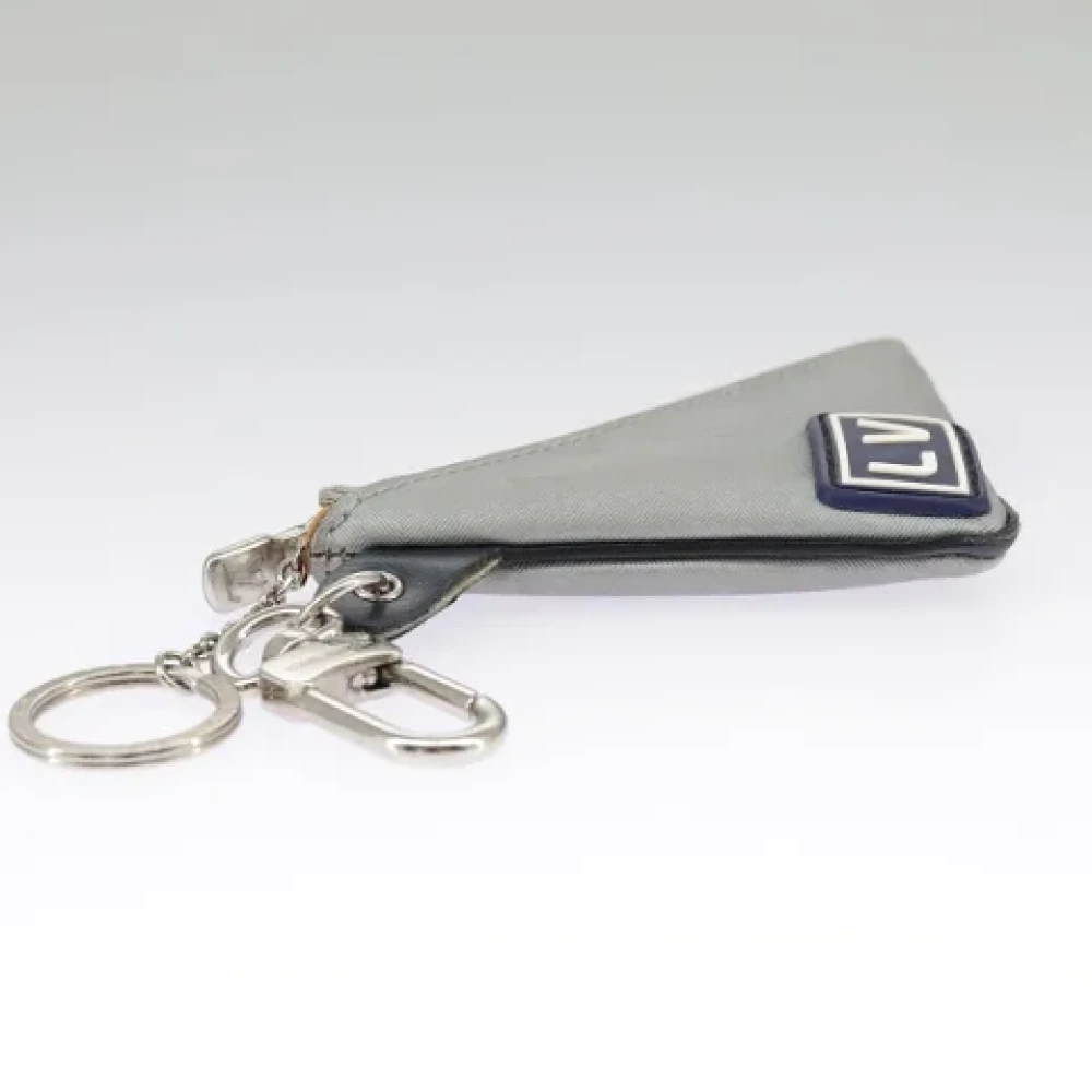 Louis Vuitton Vintage Pre-owned Canvas key-holders Gray Dames