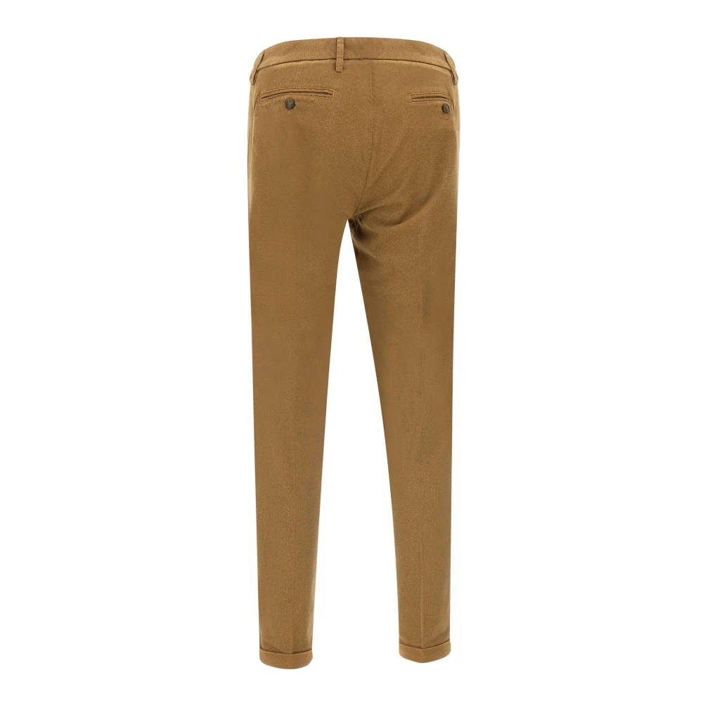 Re-Hash Bruine Casual Broek Brown Heren