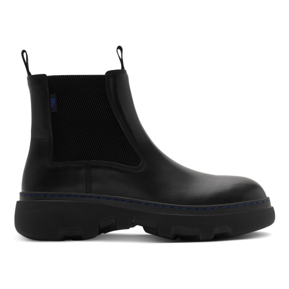 Burberry leather boots sale hotsell