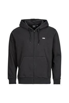 Svart Zip-Through Jacka