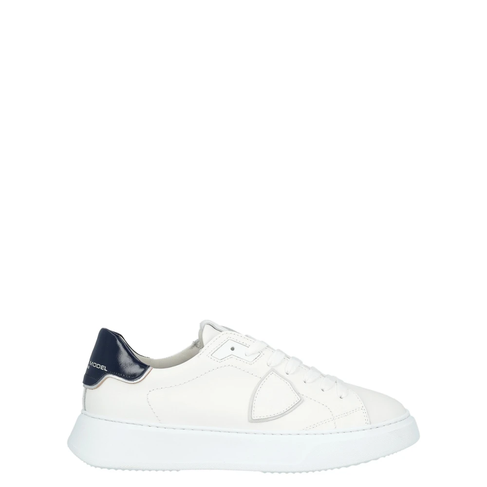 Philippe Model Men's White Sneakers, 8 Uk, Temple Sneaker
