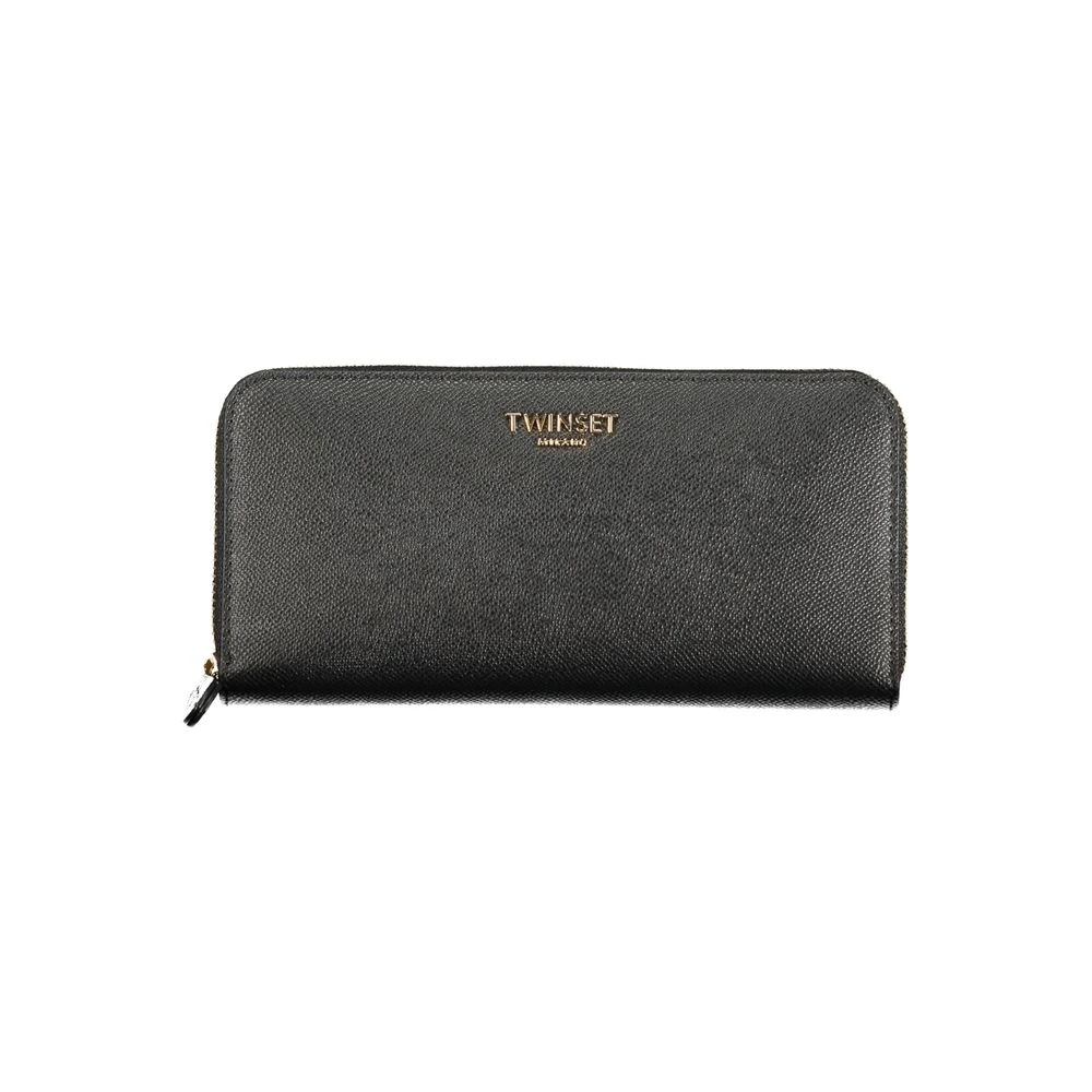 Twinset , Wallets & Cardholders, Female, Black, One Size, 5-Compartment Wallet - Image 3