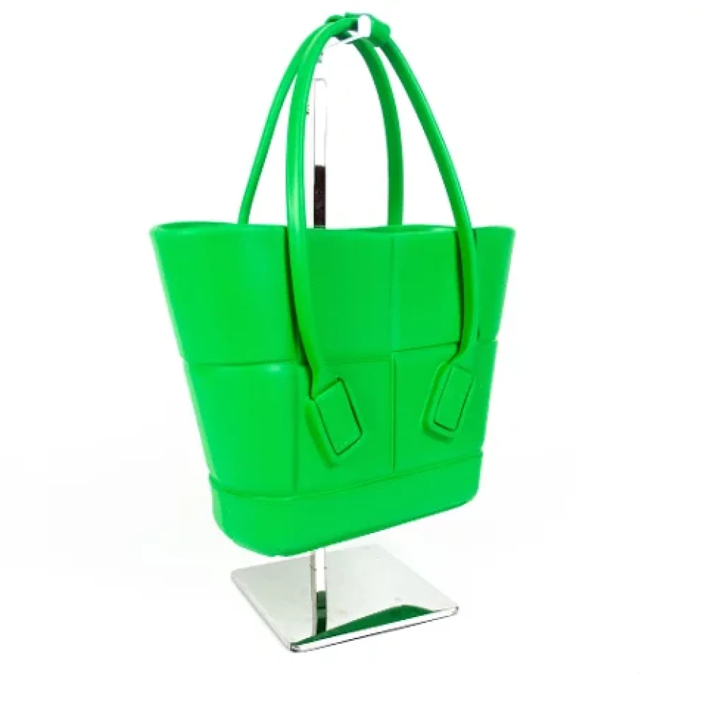 Bottega Veneta Vintage Pre-owned Fabric totes Green Dames