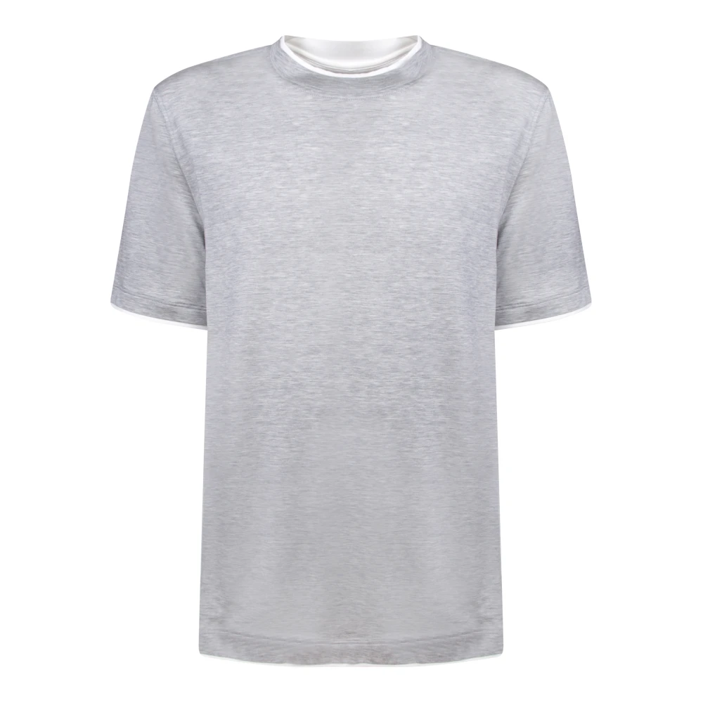 Tops > T-Shirts - - Brunello Cucinelli - Modalova