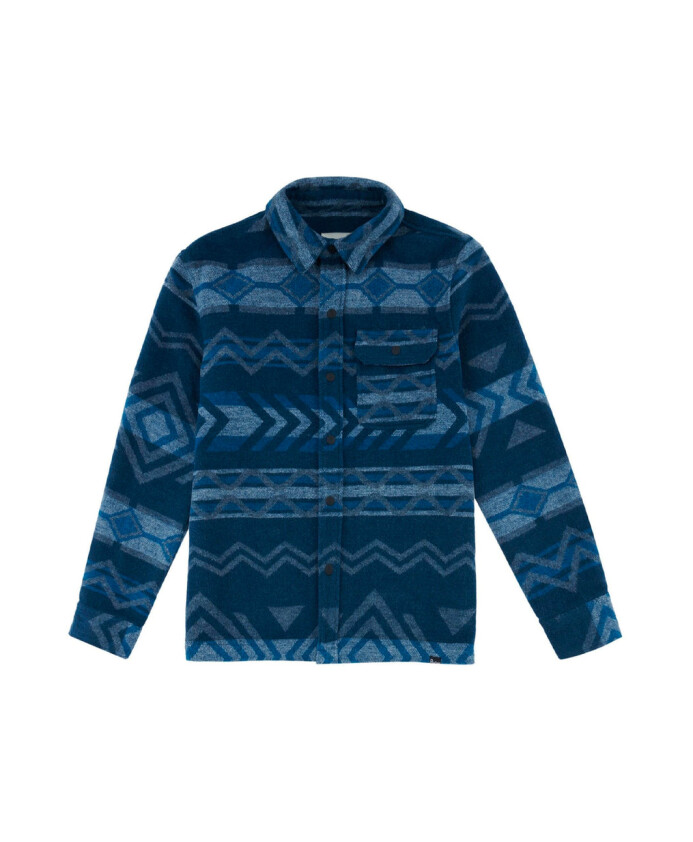 chemise-brossee-geo-en-bleu-teal