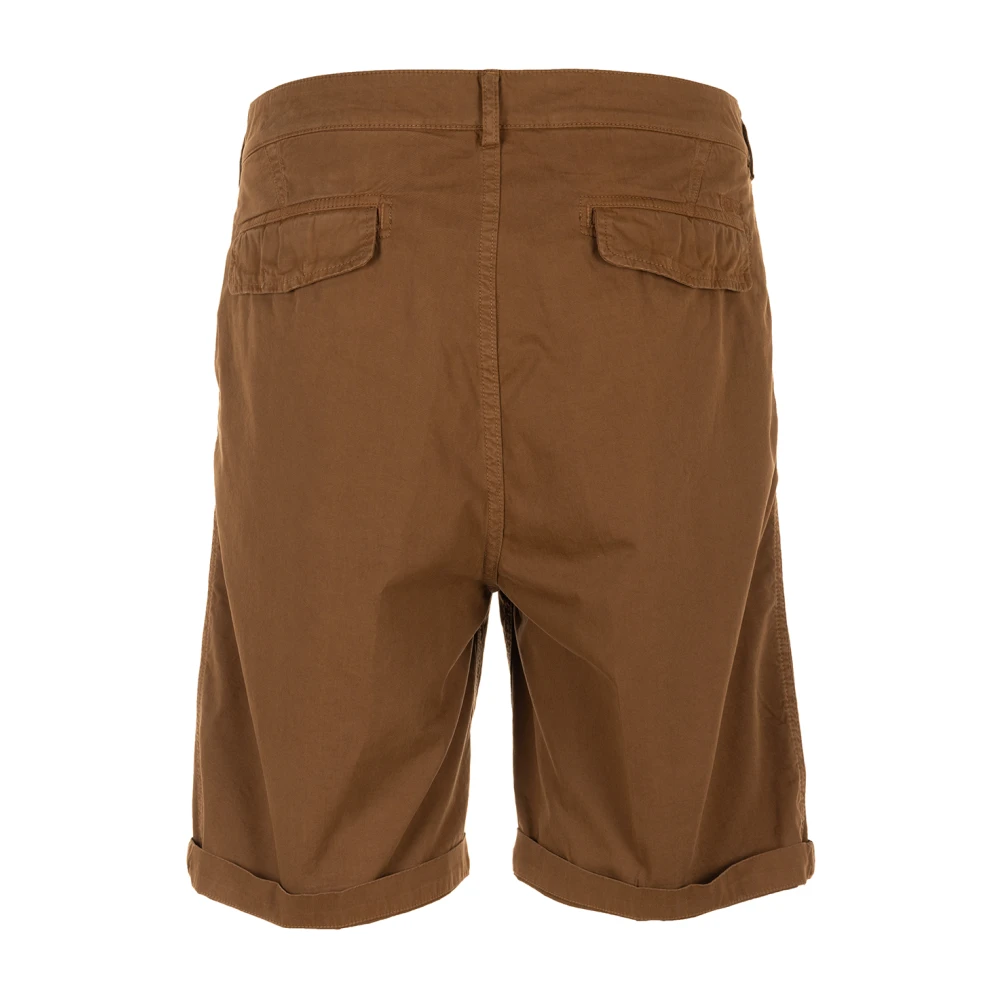 40Weft Chino Bermuda Shorts voor Mannen Brown Heren
