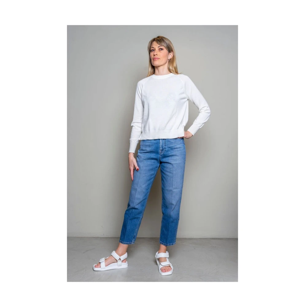 Don The Fuller Hoge taille blauwe denim jeans Blue Dames