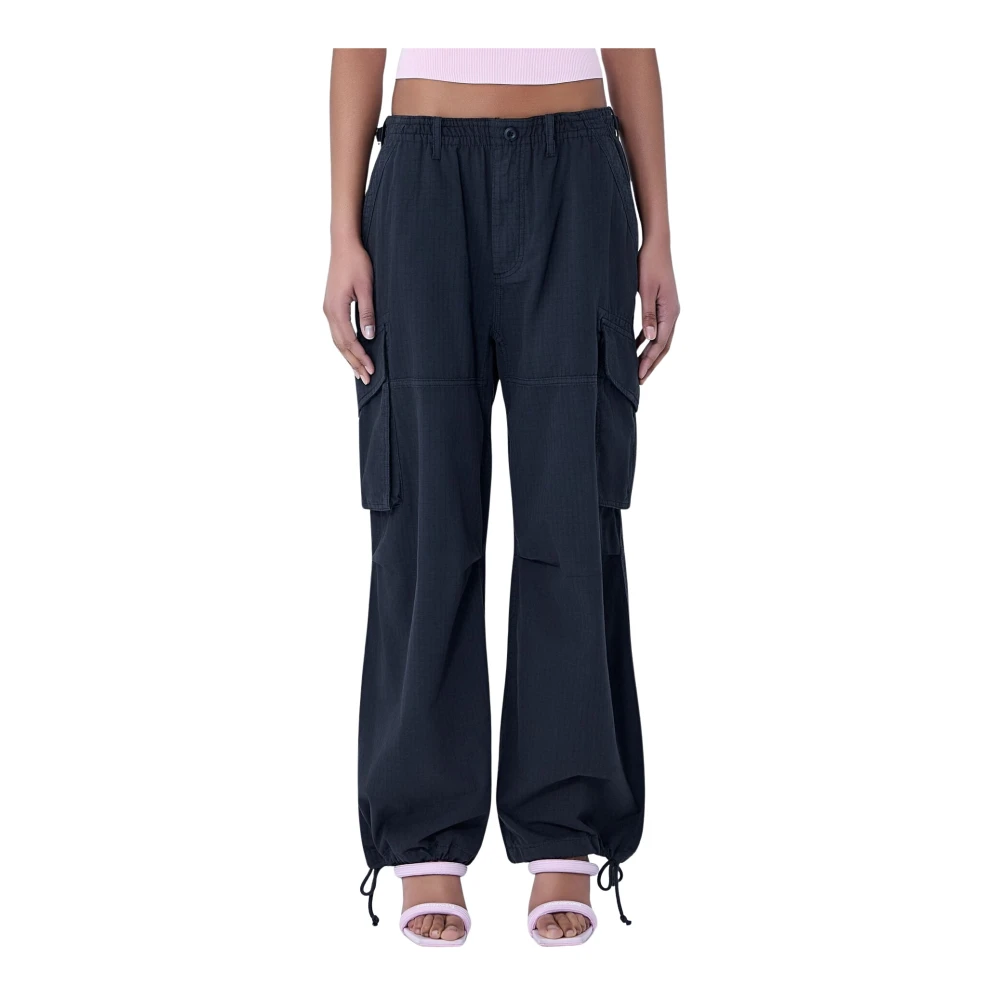 Alexander Wang Donna Nero Pantaloni, S, New,