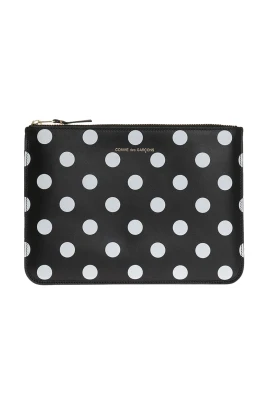 Polka Dot Printed Zip Pouch