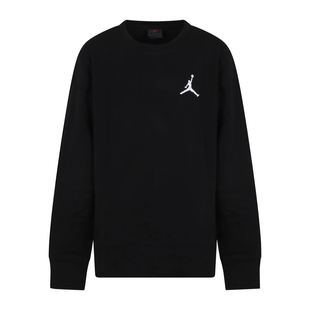 Jordan Black Cotton Sweatshirt With Iconic Embroidery - Unisex - Kids Sweatshirts - 13 Y - Kids