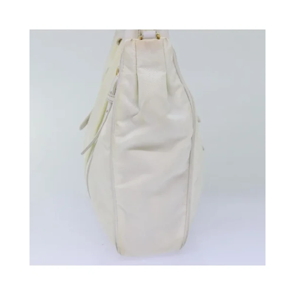 Prada Vintage Pre-owned Nylon prada-bags White Dames