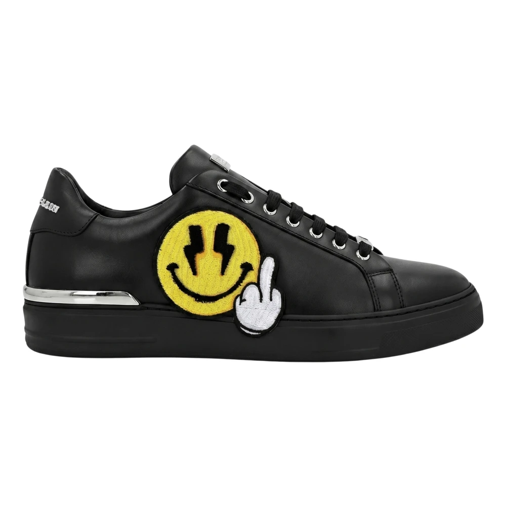 Philipp Plein Low-Top Sneakers Plein Smile unisex Schoenen Zwart