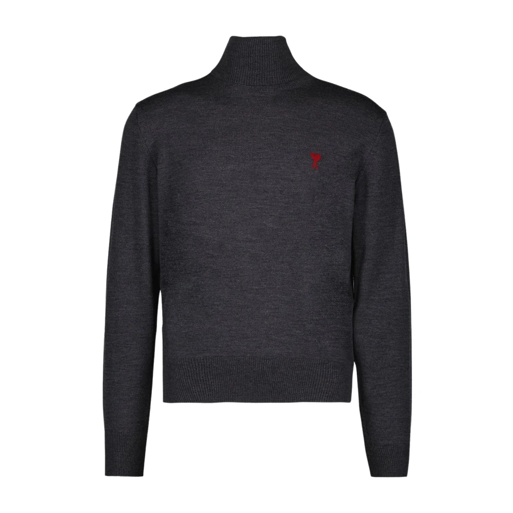 Ami Paris Hart Vriend Coltrui Trui Gray Heren