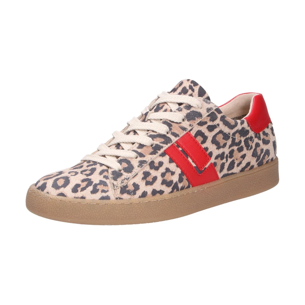 Paul Fluwelen Sneaker voor vrouwen Dames Schoenen Bruin