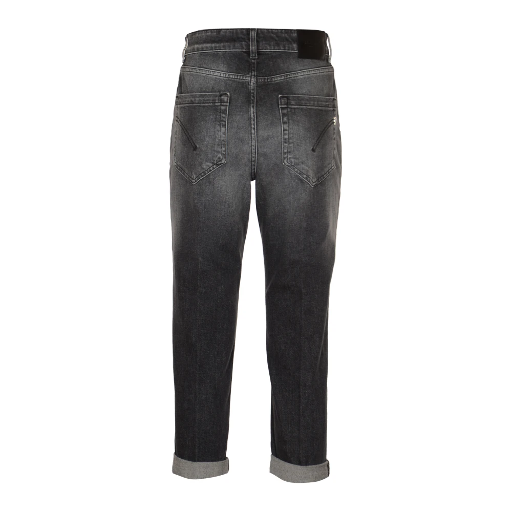 Dondup Zwarte Jeans met Sieradendetail Black Dames