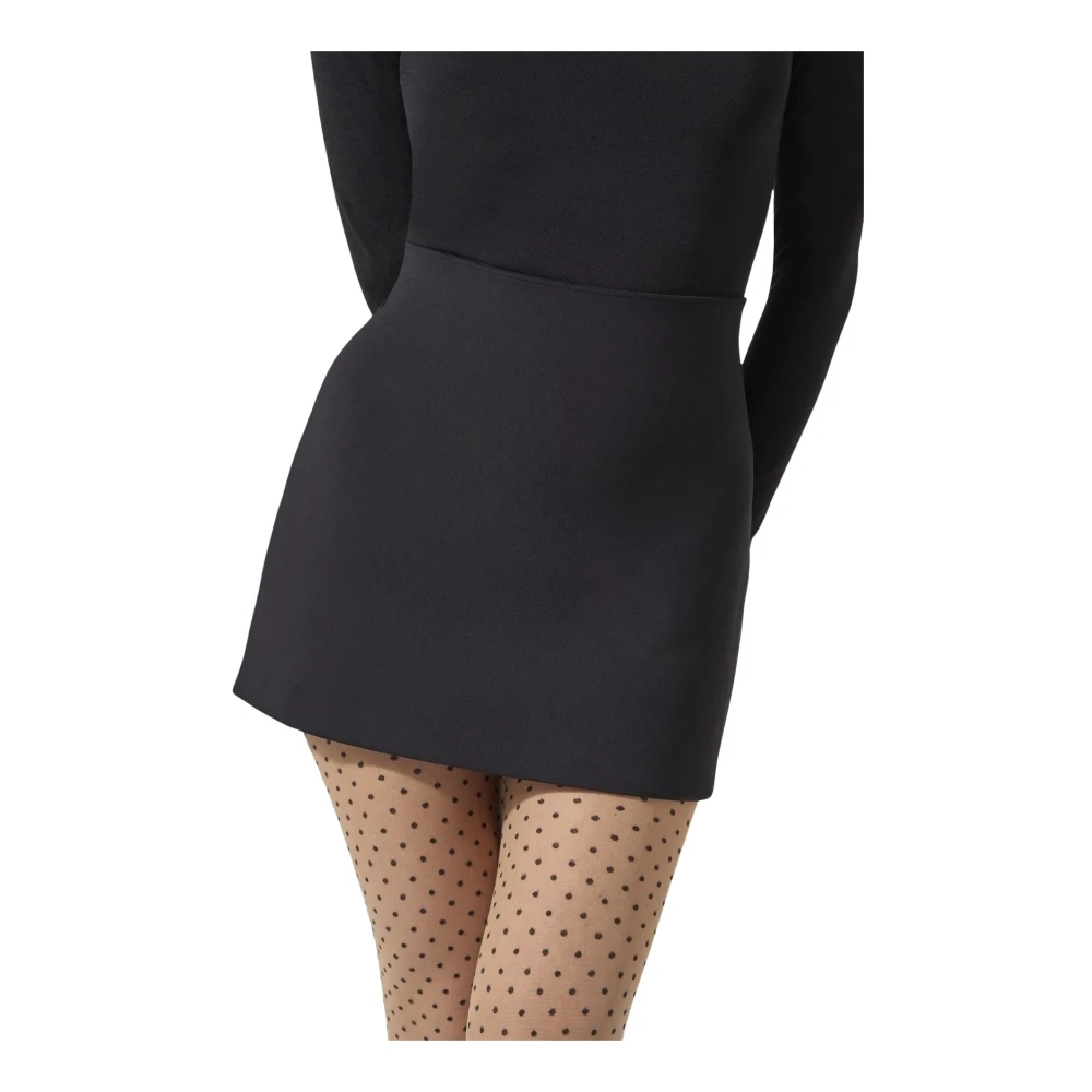 Wolford Black Midnight Grace Mini Skirt - Female - Short Skirts - S - Skirts