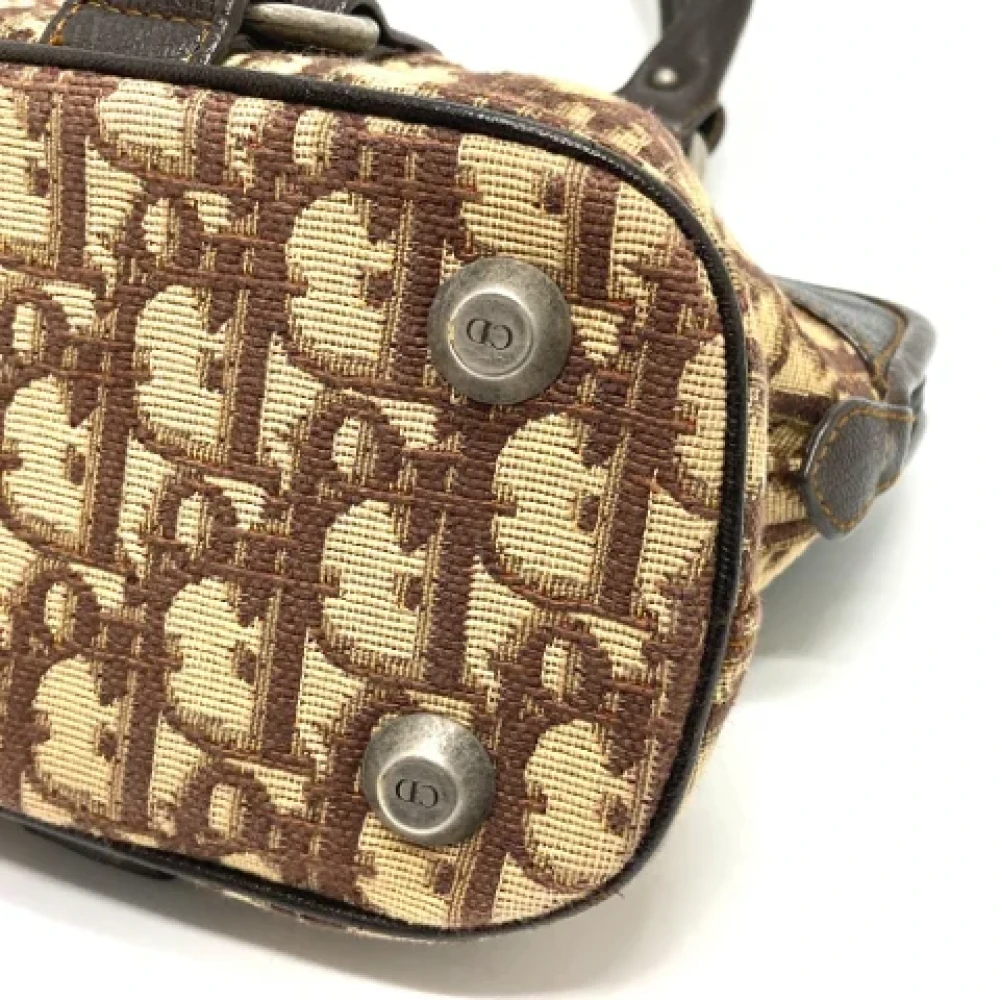 Dior Vintage Pre-owned Leather dior-bags Brown Dames