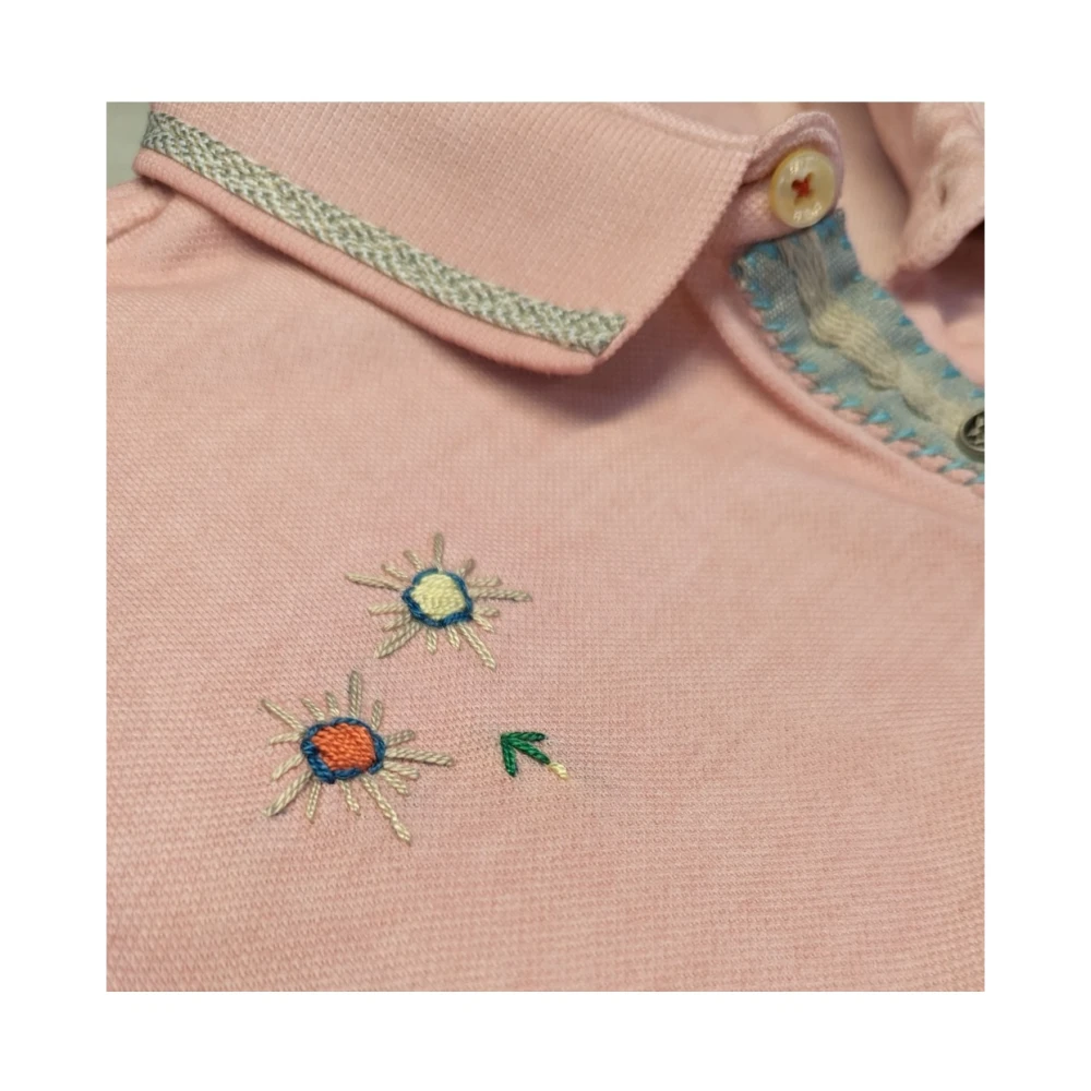 BOB Polo Shirts Pink Heren